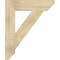 Ekena Millwork Traditional Slat Rough Sawn Bracket, Douglas Fir, 6"W x 30"D x 36"H BKT06X30X36TRA06RDF - alternate 3